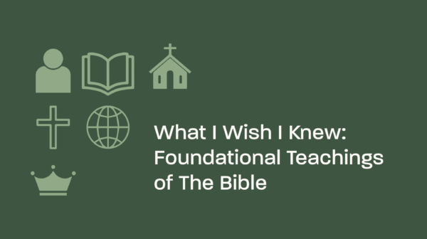 Foundational Teachings of the Bible: God Image